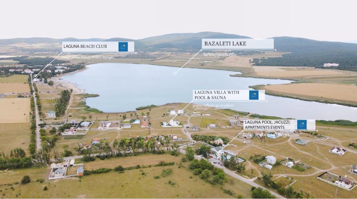 Laguna Beach Club Bazaleti Lake Dushet'i Exteriér fotografie